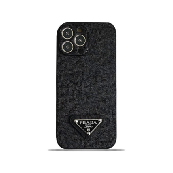 PR iPhone Case Leather Black-QB240513-GTOCASE