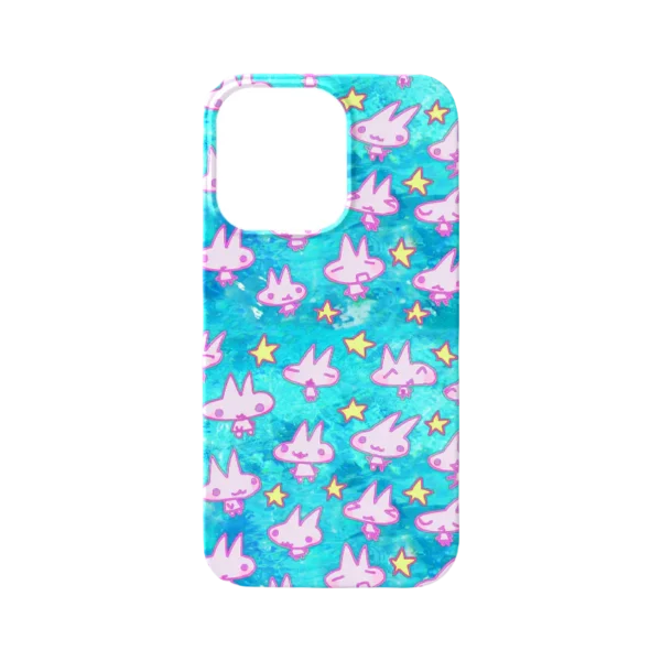 Y2K Aesthetic Bunny iPhone 16/15/14/13/12 Max Pro Case - Shockproof Cute Phone Cover for Girls