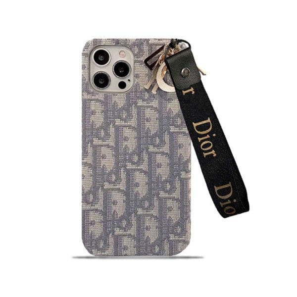 CD iPhone Case With Strap Gray-GS240315-GTOCASE