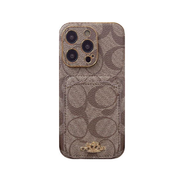 CH  iPhone Case With Card Holder Black  -KB241651-GTOCASE