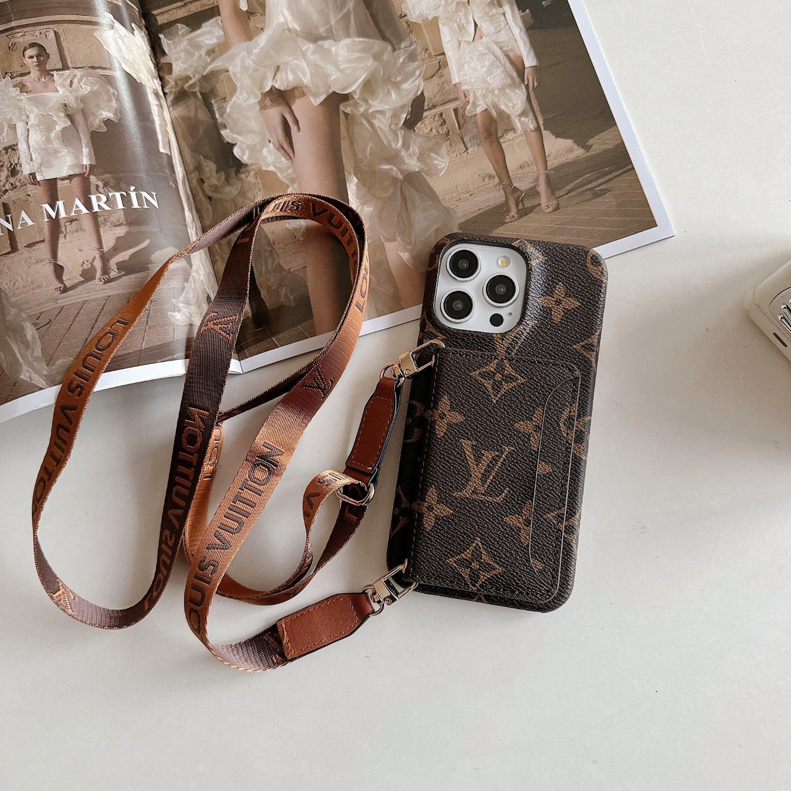 0f3635aa-a9ca-4454-8167-00fb27e68215_081811d5-d557-4d67-a901-951ddbe73c49 Luxury LV Series 3.0: Multi-Function Leather Wallet iPhone Case