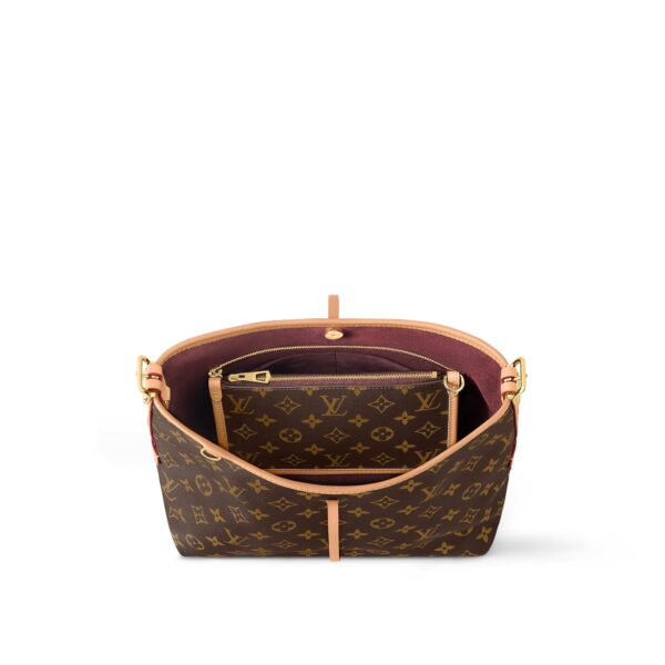LV Luxury Element CarryAll Small Shoulder Bag: Iconic Monogram Canvas & Leather Trim for Effortless Urban Chic LV03