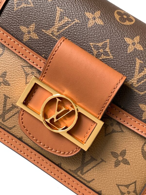 LV Luxury Element  Exquisite Mini Handbag in Premium First-Layer Leather,  LV006