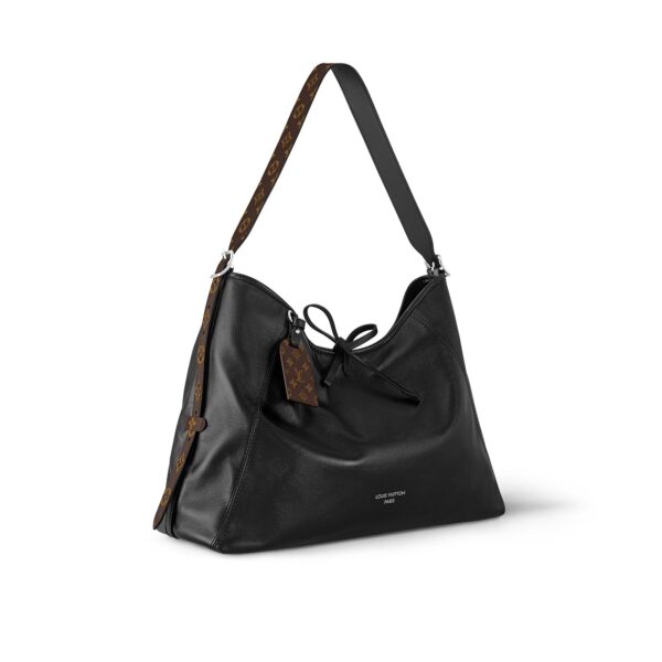 LV Luxury Element CarryAll Cargo Medium Handbag Soft Lambskin: Spacious and Stylish for Everyday Elegance LV019