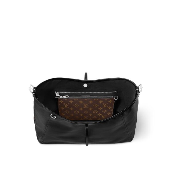 LV Luxury Element CarryAll Cargo Medium Handbag Soft Lambskin: Spacious and Stylish for Everyday Elegance LV019