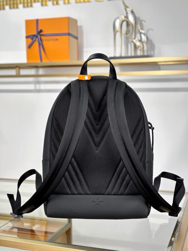 High-end black design luxury TAKEOFF backpack