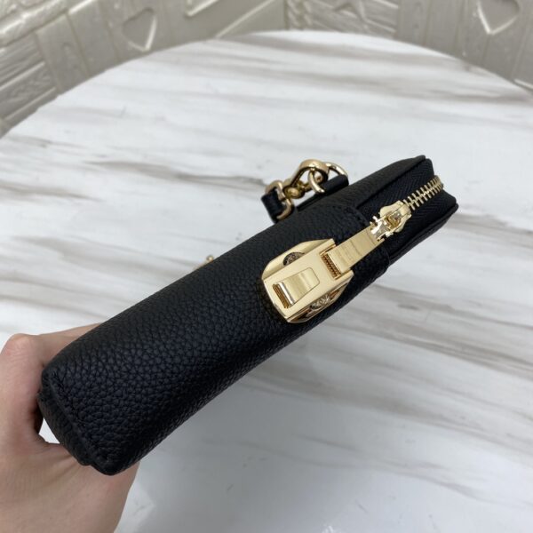 New Men's Patterned Leather Clutch
