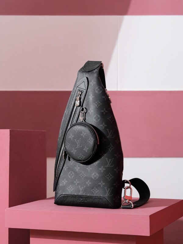 Black Monogram Duo Shoulder Bag