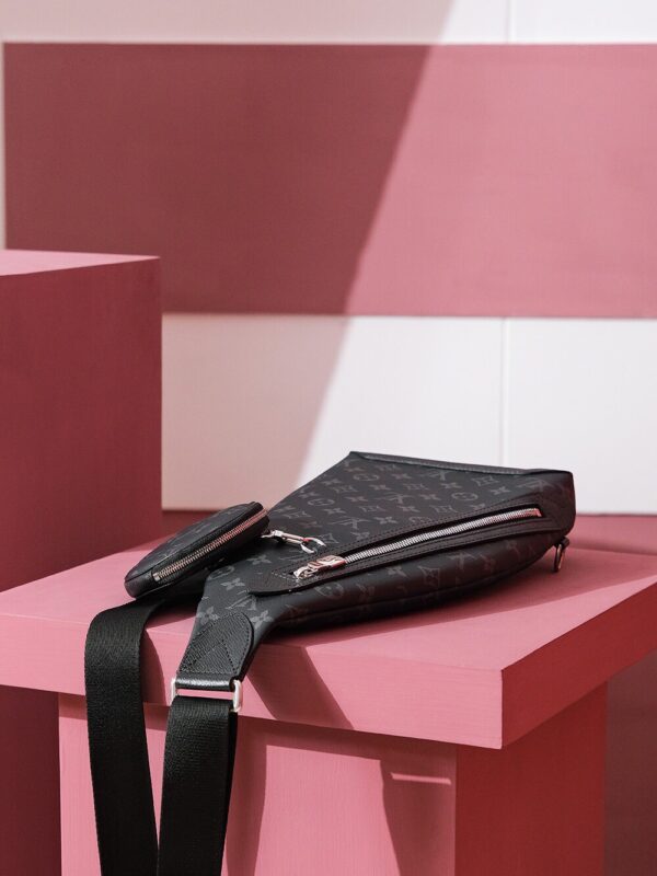 Black Monogram Duo Shoulder Bag