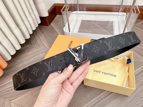Louis Vuitton Inspired Leather Belt