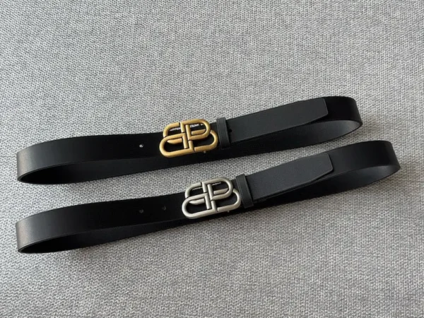 Balenciaga Inspired Leather Belt