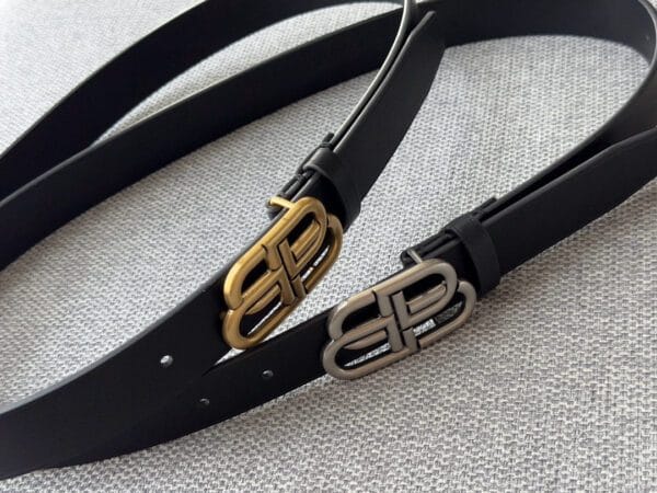 Balenciaga Inspired Leather Belt