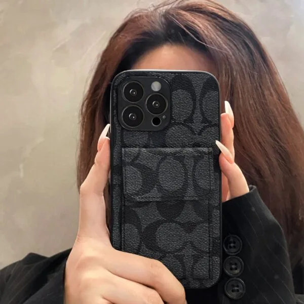 CH  iPhone Case With  Wallet Black-HP240513-GTOCASE