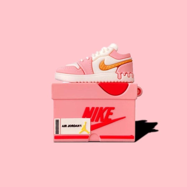 shoe box style Airpods Case The North Face Mountain