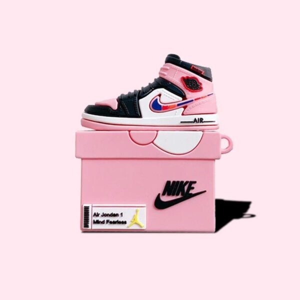 shoe box style Airpods Case The North Face Mountain