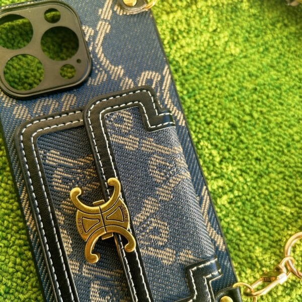 Celine phone case with strap