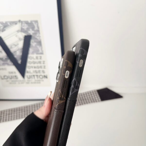 Monogram iPhone Case With Pouch Brown Printing -KB240329-GTOCASE
