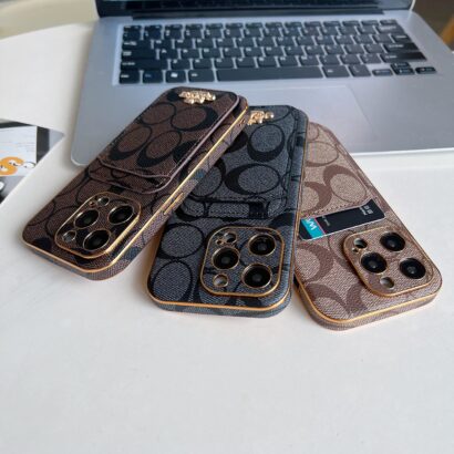 CH  iPhone Case With Card Holder Black  -KB241651-GTOCASE
