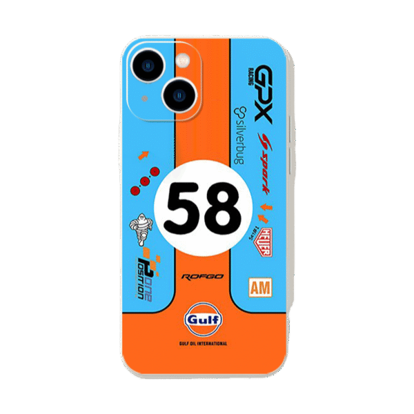 iPhone 16 Pro Max Case - Ultra Thin & Lightweight Style F/G/H/I/J  Phone Cover for Sports Fans