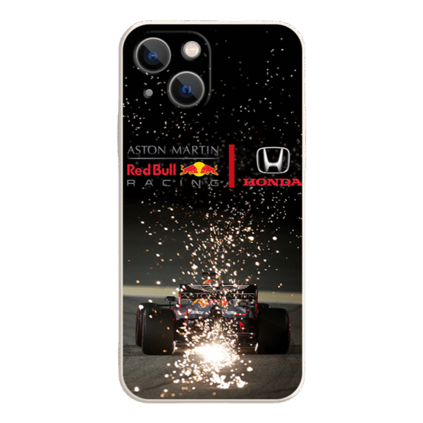 Red Bull  iPhone 16 Pro Max Case - Liquid Silicone, Full Camera Protection, Vintage White (I/J/K/L)"