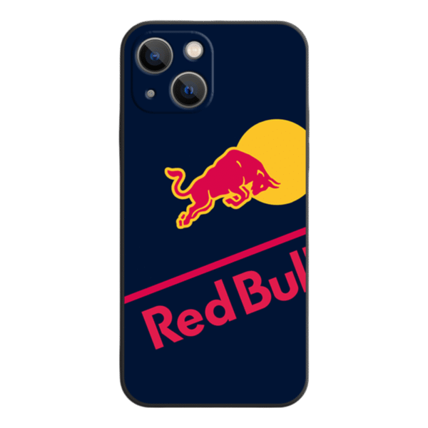 Red Bull  iPhone 16 Pro Max Case - Liquid Silicone, Full Camera Protection, Sleek Black Edge  I/J/K/L