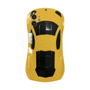 3D Racing Car Glitter iPhone Case with high-quality 3D¸¡µñ¹¤ÒÕ for iPhone 16 Pro Max/15 Pro Max/14 Pro Max - Stylish full-border protection case