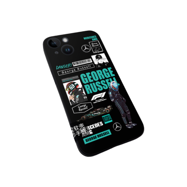 Racing Series Black Silicone Case for iPhone 16 Pro Max - Shockproof Full Coverage & Ultra-Thin Eagle Grip Design - Best iPhone 16 Pro Max Case