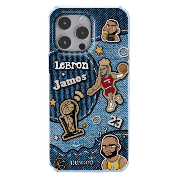 Hand-painted basketball art iPhone case with military-grade protection for iPhone 15 Pro Max/16 Pro Max - shockproof stylish phone cover with precise fit