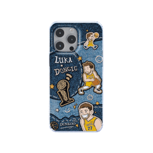 Hand-painted basketball art iPhone 16 Pro Max case with military-grade shockproof protection, precise cutouts for wireless charging - vibrant sports-themed design