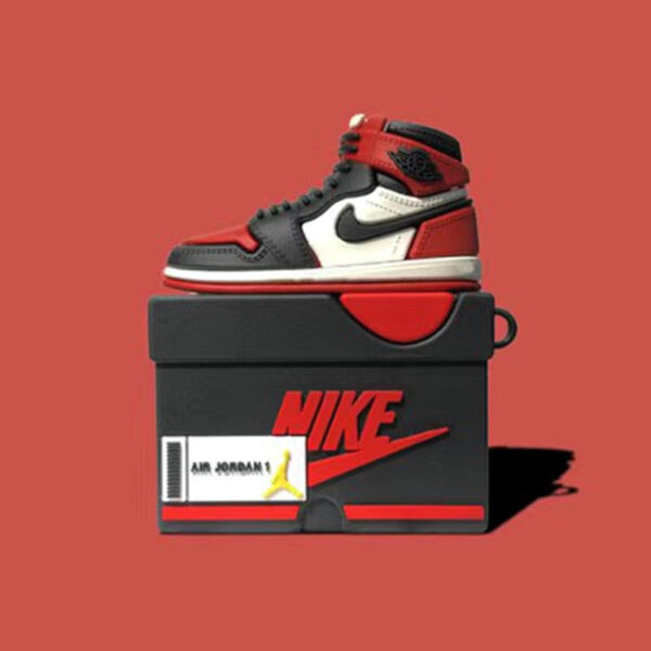 shoe box style Airpods Case The North Face Mountain