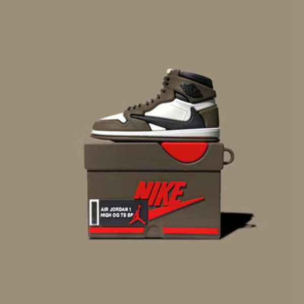 shoe box style Airpods Case The North Face Mountain