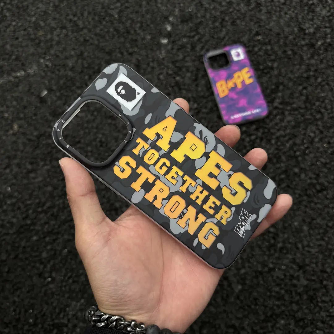 🔥 APES TOGETHER STRONG – LIMITED EDITION BAPE PHONE CASES 🔥